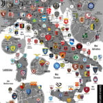 Italian Football Clubs : R/Mapporn Regarding Map Of Italian Football Clubs