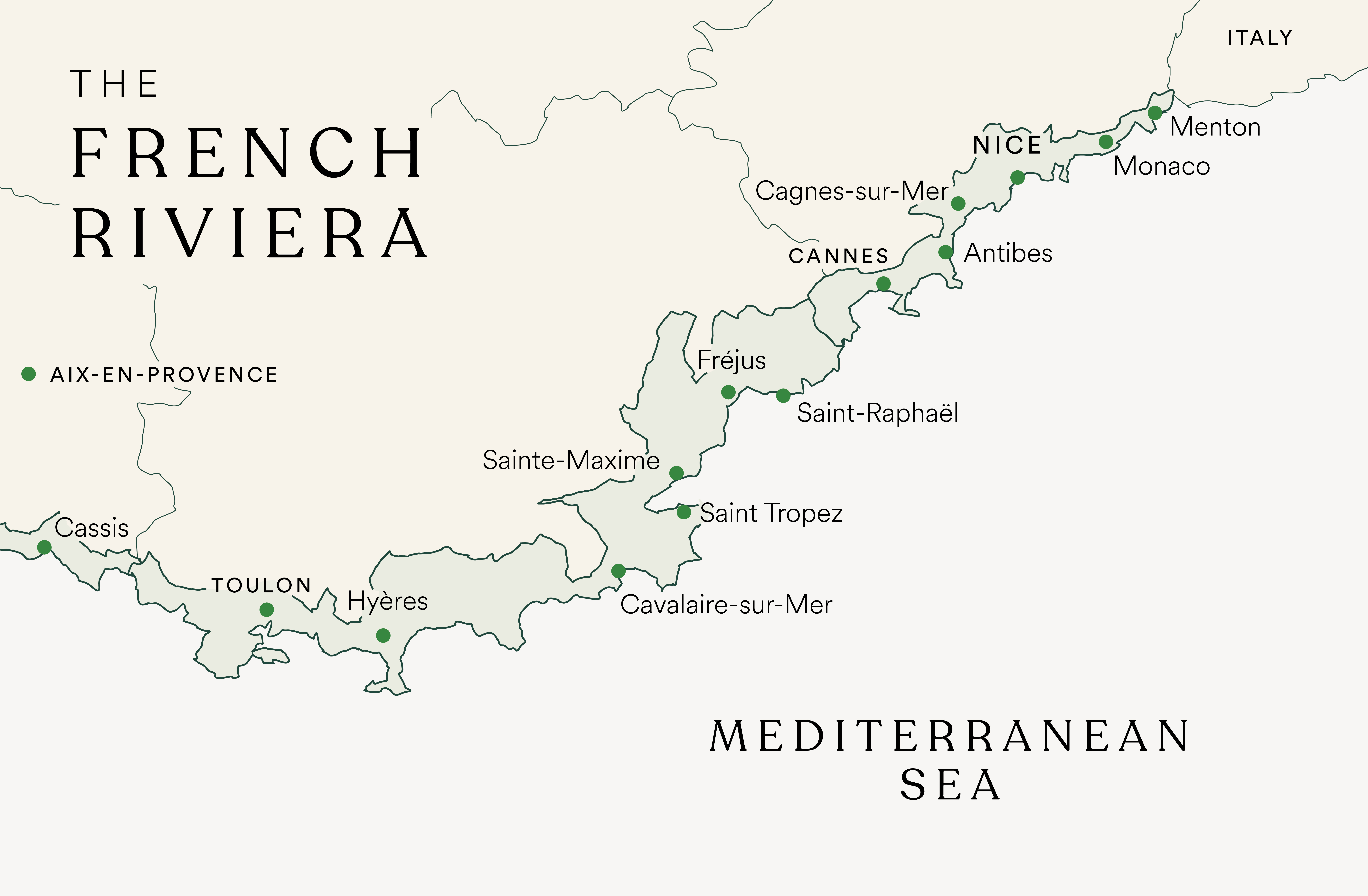 Italian Riviera Vs. French Riviera: Which One&amp;#039;S Right For You | Ef with regard to Map of French Riviera and Italy