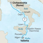 Italian Treasures: Amalfi Coast, Sicily And Malta With Map Of Italy And Malta