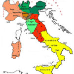 Italian Unification Cavour Garibaldi Victor Emmanuel Risorgimento Regarding Map Of Italy Before Unification