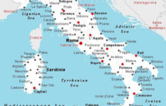 Italy City Map - Map Of Italy With City Names (Southern Europe inside Map Of South Italy With Cities