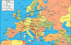 Italy Europe Map - Map Of Italy And Europe (Southern Europe - Europe) for Map of Italy In Europe