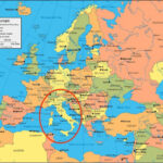 Italy Europe Map   Map Of Italy And Europe (Southern Europe   Europe) With Regard To Italy On Map Of Europe