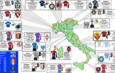 Italy Football Map - Map Of Italy Football (Southern Europe - Europe) with regard to Map Of Italian Football Clubs