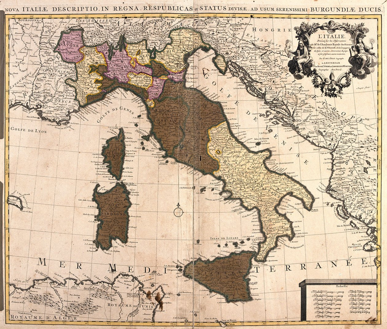 Italy, France (Rhône-Alpes), Croatia (Istria County) pertaining to Map of France Italy and Croatia