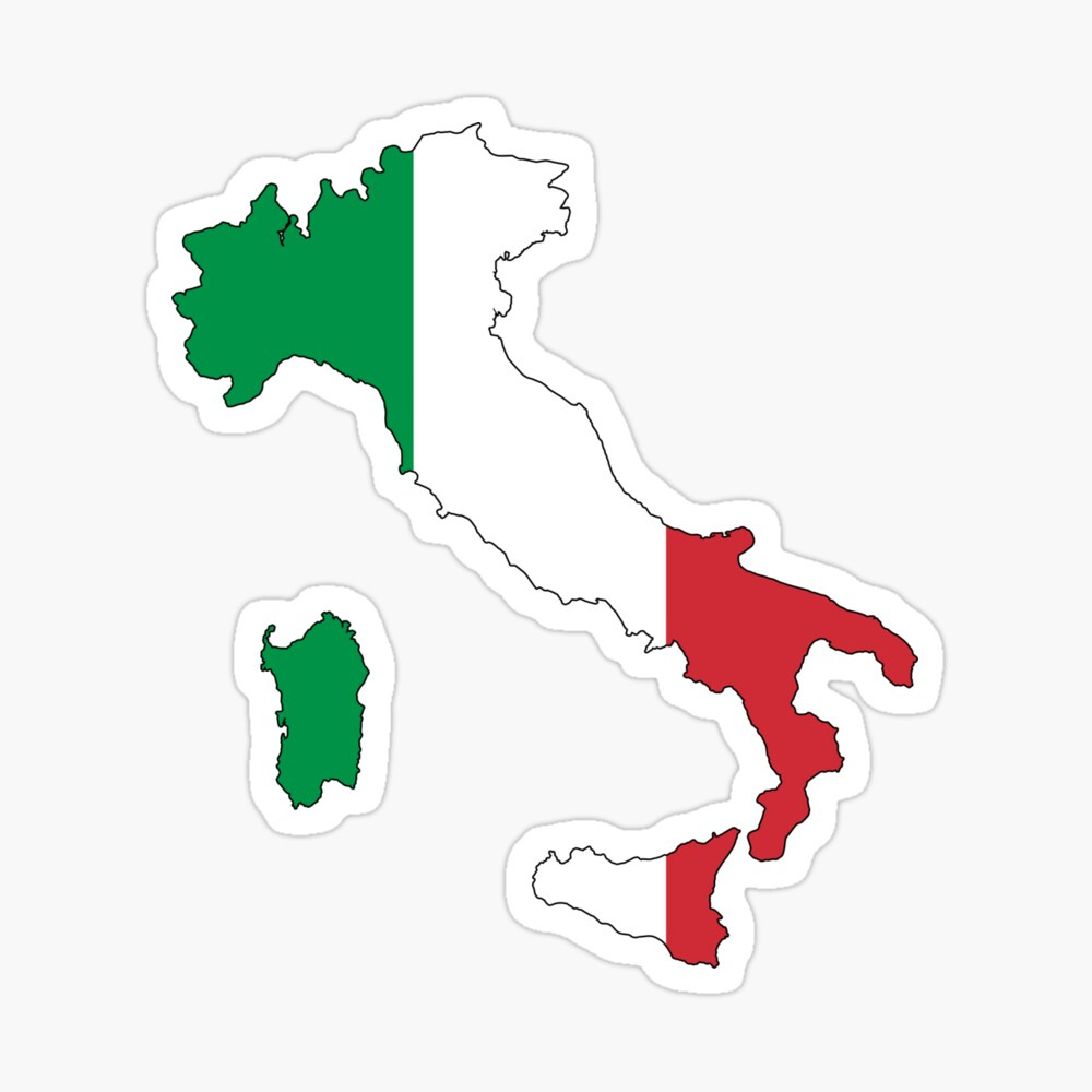 Italy Map Flag&amp;quot; Greeting Card For Salecacaodesigns | Redbubble throughout Map Of Italy With Flag