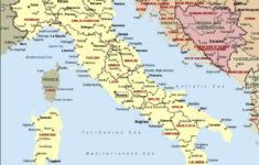 Italy Map – Guide Of The World regarding Google Map of Italy with Cities