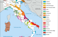 Italy Map Of Vineyards Wine Regions throughout Wine Regions Of Italy Map