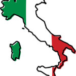 Italy Map Outline With Flag Royalty Free Vector Image For Outline Of Map Of Italy Italy Map Outline With Flag Royalty Free Vector Image For Outline Of Map Of Italy