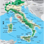 Italy Maps & Facts   World Atlas For Map Of Alps In Italy