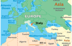 Italy Maps &amp; Facts - World Atlas regarding Italian Map Of The World