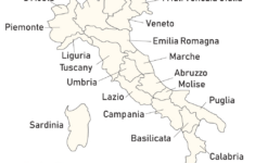 Italy Regions Map | Wandering Italy pertaining to Map Of Provinces In Italy