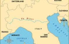 Italy - Rivers, Alps, Po | Britannica with regard to Map Of Italy Po River