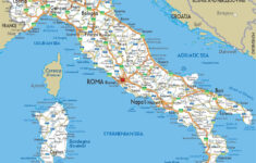 Italy Road Map - Road Map Of Italy Detailed (Southern Europe - Europe) throughout Map of South of Italy