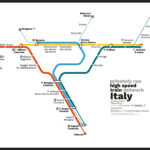 Italy Train Rail Maps For Map Of Italian Rail Stations