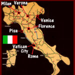 Italy Travel Part I: Rome And Vatican City : Travel Cities Intended For Map Of Italy With Vatican City