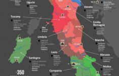 Italy Wine Map - Wine Paths pertaining to Wine Regions of Italy Map