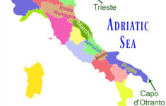 Italy'S Adriatic Coast – A Lesser-Known Destination inside Map of Coast of Italy