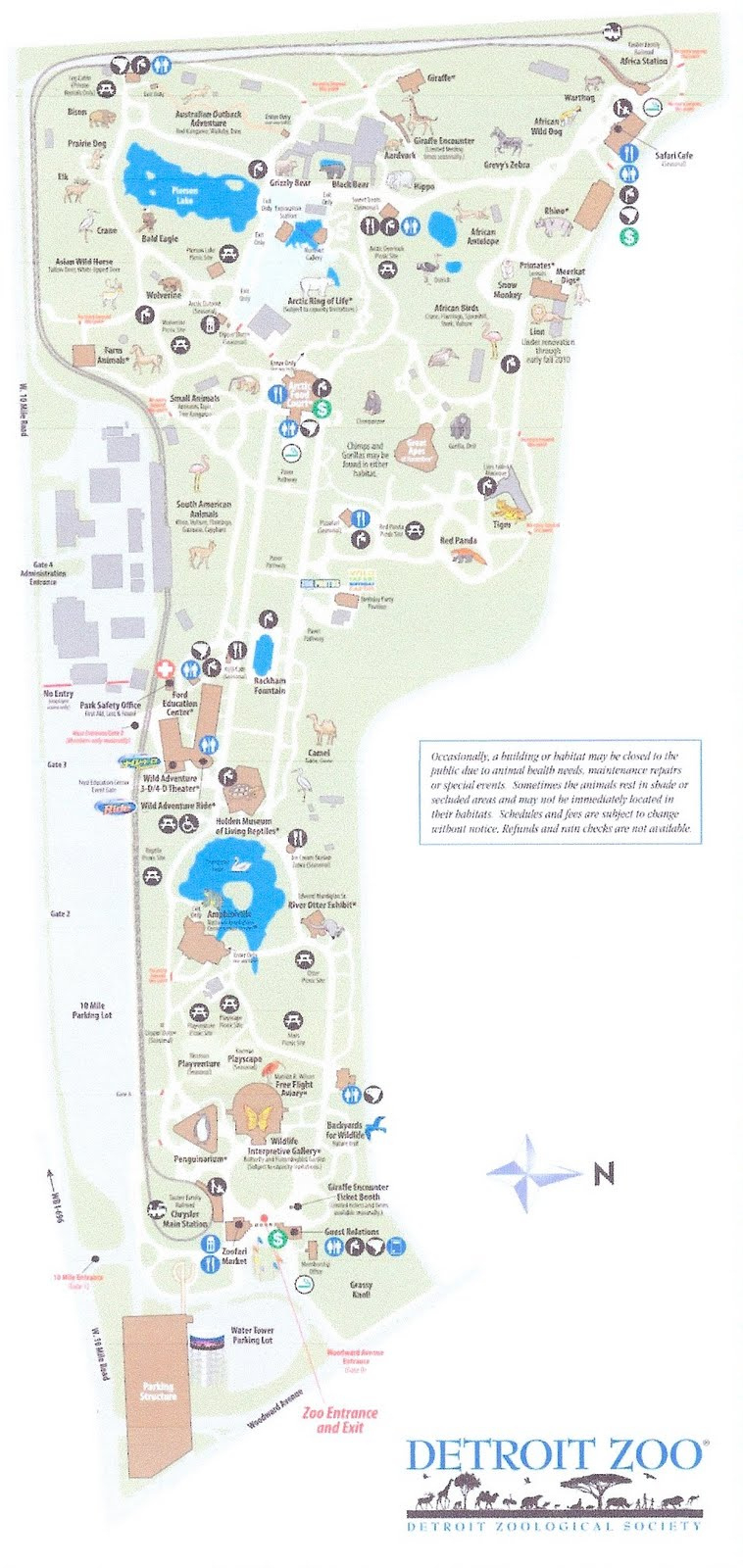 It&amp;#039;S Fun 4 Me!: Detroit Zoo for Detroit Zoo Map