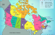 Kanada Karte Mit Provinzen &amp; Territorien Vektorbild pertaining to Free Printable Map of Canada Provinces and Territories