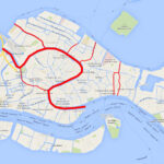 Kayaking Ban In Venice – René'S Old Blog For Map Of Venice Canals Italy