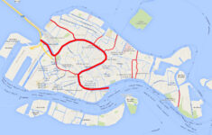 Kayaking Ban In Venice – René'S Old Blog for Map of Venice Canals Italy