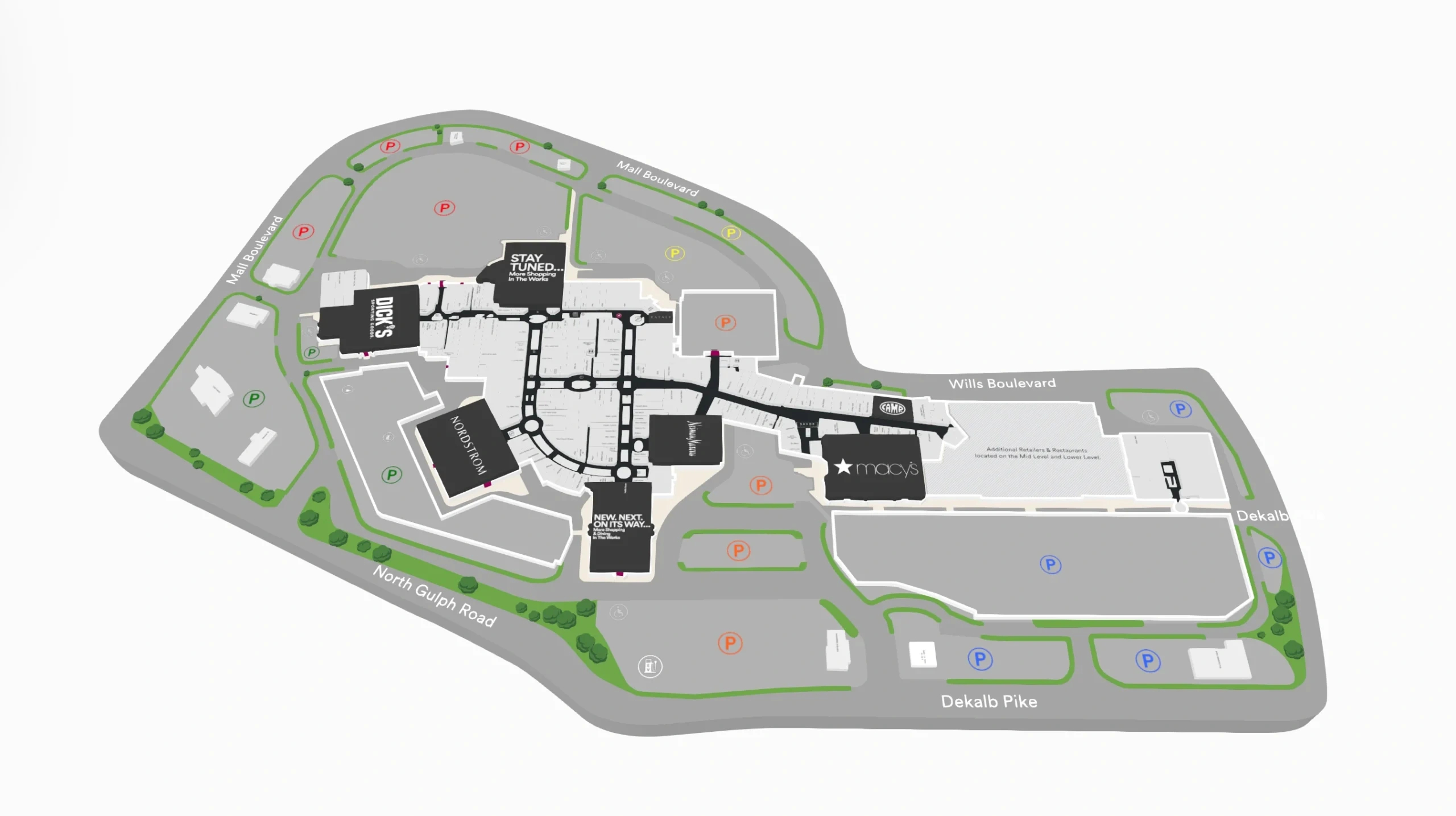 King Of Prussia Mall Map (2024) - All Maps within King of Prussia Mall Map Printable