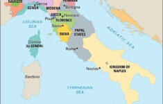 Kingdom Of Naples | Map, Renaissance, History, &amp; Facts | Britannica intended for Map Of Italy When They Gained Territory