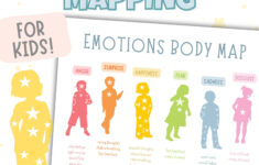 Körperliche Karte Der Gefühle Pdf Für Kinder | Emotions Map Tool inside Printable Emotions In The Body Map