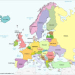 Labeled Map Of Europe – Europe Map With Countries [Pdf] Intended For Labeled Map Of Europe And Asia