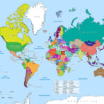 Labeled World Map | Labeled Maps Intended For Printable Map Of The Countries Of The World