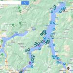 Lake Como Map: Complete Map Of Lake Como, Italy With Regard To Map Of Italy With Lake Como