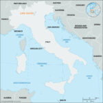 Lake Garda | Italy, Map, History, & Facts | Britannica In Map Of Lake Garda Italy