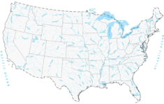 Lakes And Rivers Map Of The United States – Gis Geography for Printable Blank US Map with Rivers