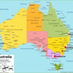 Large Detailed Map Of Australia With Cities And Towns Within Free Printable Map Of Australia With Cities And Towns