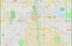 Large Detailed Map Of Fort Wayne - Ontheworldmap inside Printable Map of Fort Wayne Indiana