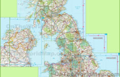 Large Detailed Map Of Uk With Cities And Towns - Ontheworldmap inside Free Printable Map Of Uk Towns And Cities