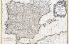 Large Detailed Old Political And Administrative Map Of Spain And with Map of France Spain and Portugal with Cities