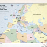 Large Detailed Old Political Map Of Europe, North Africa And The Pertaining To Political Map Of Europe Asia And Africa