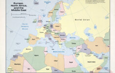 Large Detailed Old Political Map Of Europe, North Africa And The pertaining to Political Map of Europe Asia and Africa