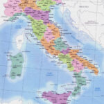 Large Detailed Regions Map Of Italy With Cities | Vidiani In Map Of Italy With Towns