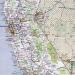 Large Detailed Roads And Highways Map Of California State With All For Free Printable Road Map Of California