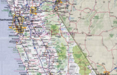 Large Detailed Roads And Highways Map Of California State With All for Free Printable Road Map of California