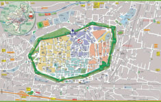 Large Detailed Tourist Map Of Lucca - Ontheworldmap with City Map of Lucca Italy