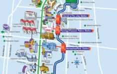 Las Vegas Monorail Map | Lasvegashowto with Las Vegas Strip Map 2025 Printable