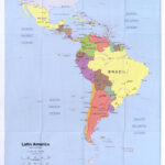 Latin America. | Library Of Congress With North America And South America Map With States