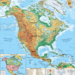 Latin America — Mr. Gilbert In Geographical Map Of North And South America