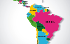 Latin American Countries – Worldatlas in Map Of North South And Central America