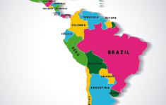 Latin American Countries - Worldatlas regarding Map of North Central and South America Countries