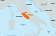 Latium | Italy, Rome, Map, &amp; History | Britannica in Where Is Rome on the Map of Italy